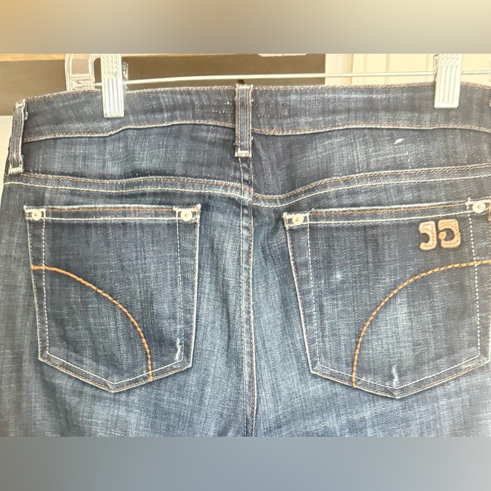 Joe's Jeans Honey Fit Dark Blue Straight Leg Denim